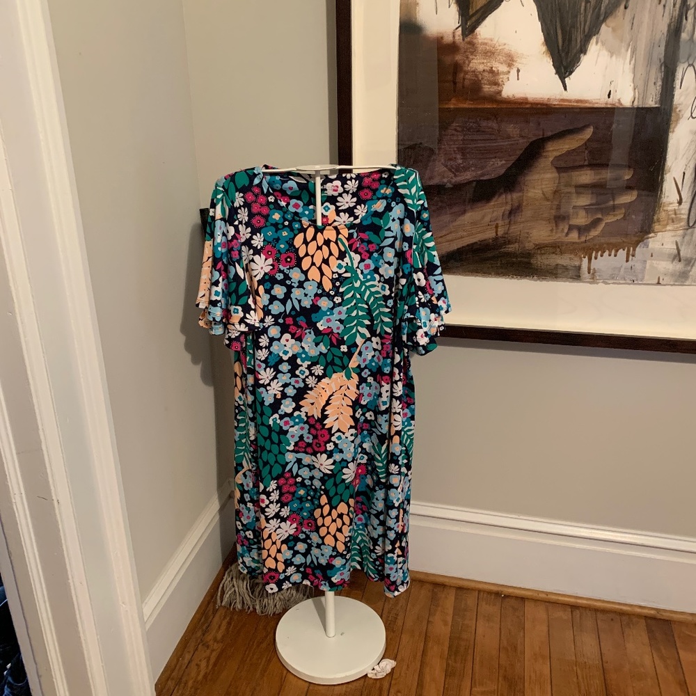 Kim Rogers‎ floral dress. Worn once. Ready for spring